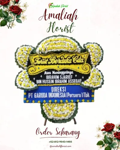 Papan Bunga Duka di Sentanan